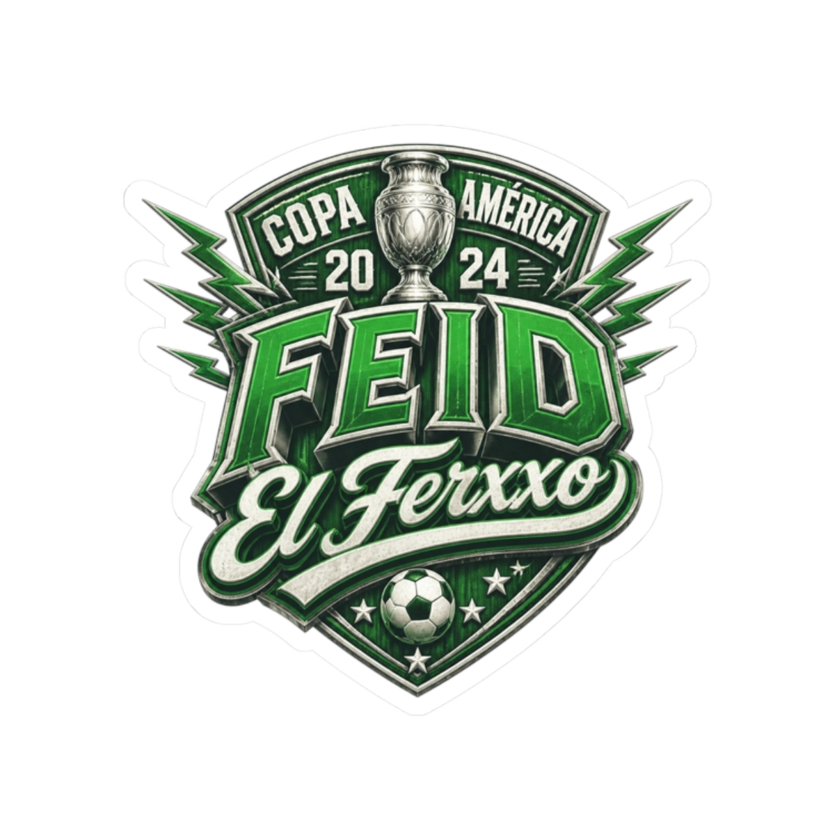 Feid "Copa América 2024" Sticker - Official stickers merchandise