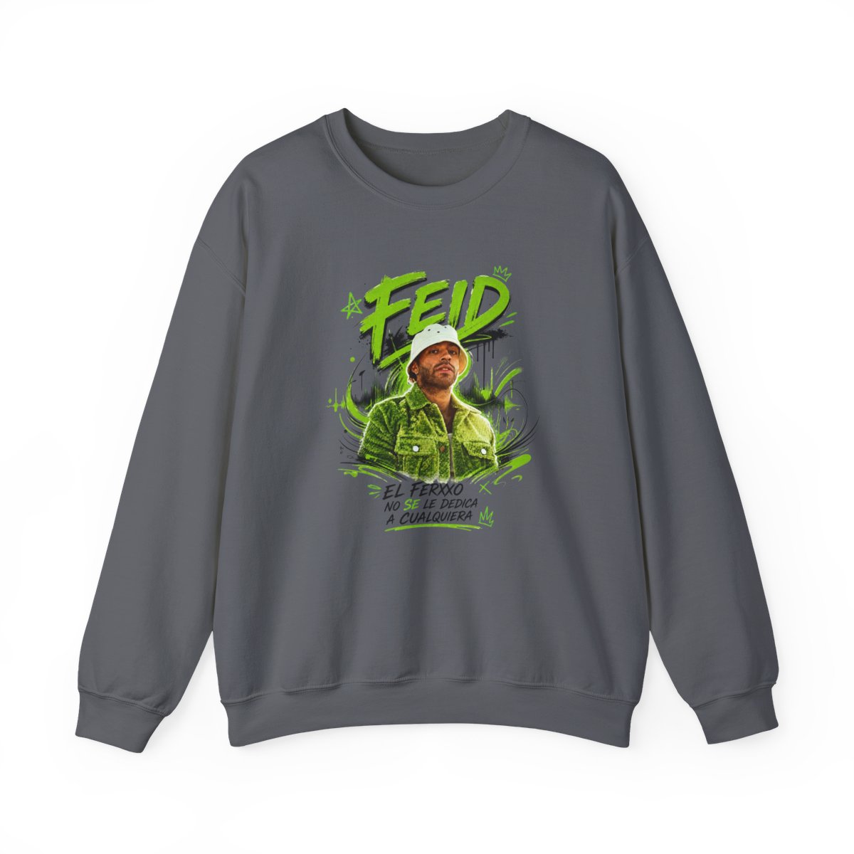Feid Movement Face Must Remain Crewneck - alternate angle 3, merchandise