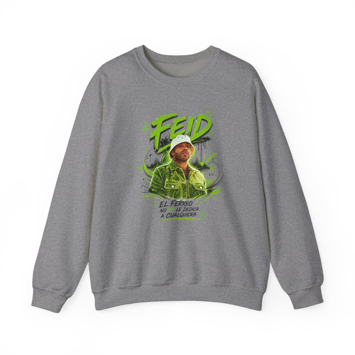 Feid Movement Face Must Remain Crewneck - alternate angle 2, merchandise