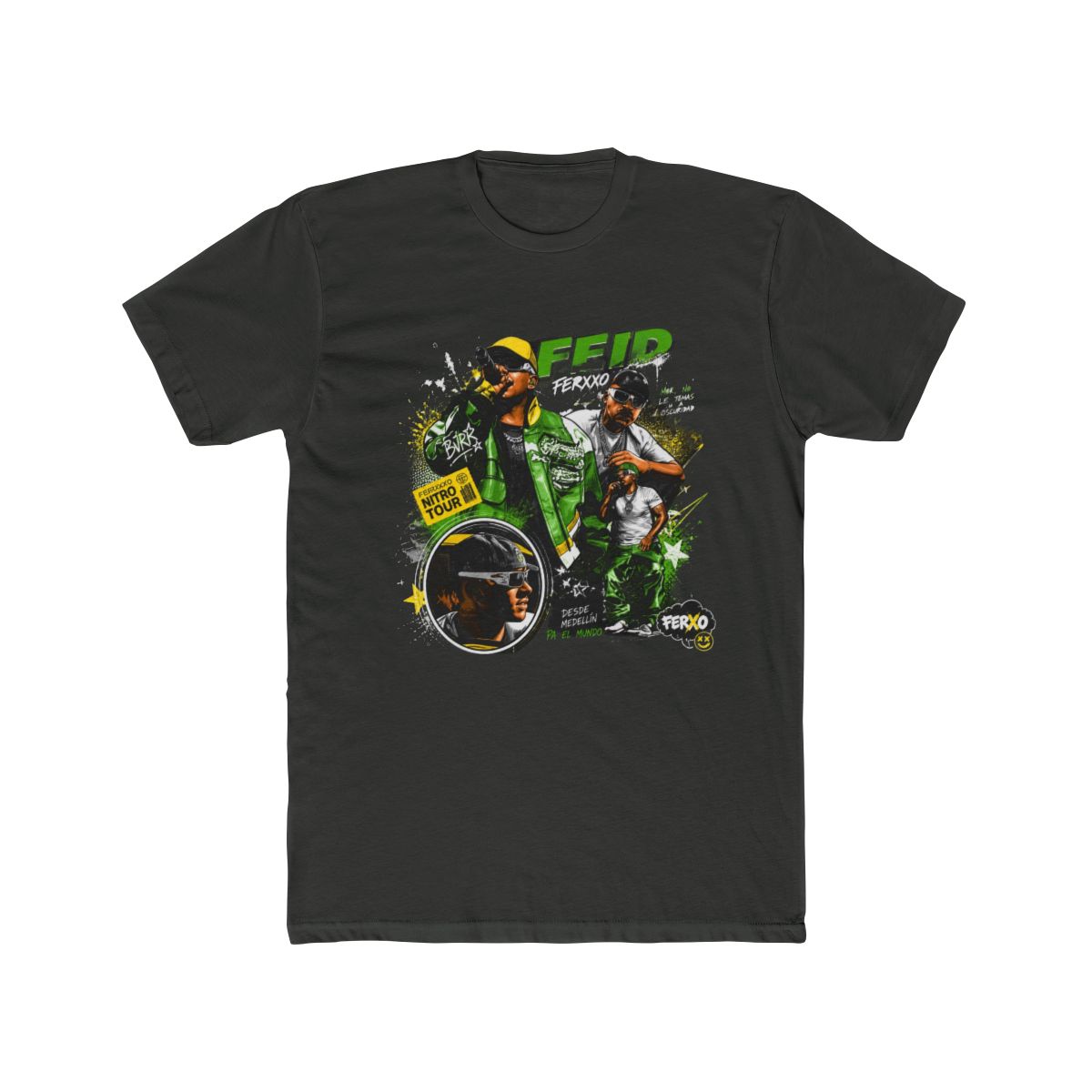 Feid Vintage Bootleg T Shirt - alternate angle 5, merchandise